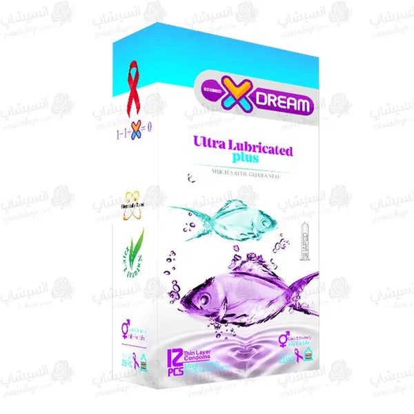 کاندوم فوق روان ایکس دریم XDREAM Ultra Lubricated بسته 12 عددی