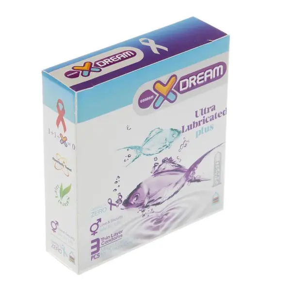 کاندوم فوق روان ایکس دریم XDREAM Ultra Lubricated بسته 3 عددی