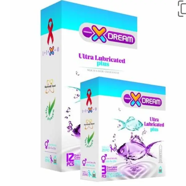 کاندوم فوق روان ایکس دریم XDREAM Ultra Lubricated بسته 12 عددی