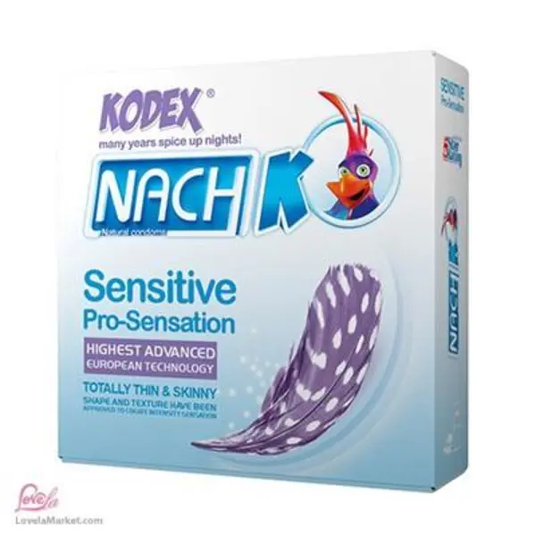 کاندوم کدکس مدل Zero Invisible بسته 3 عددی