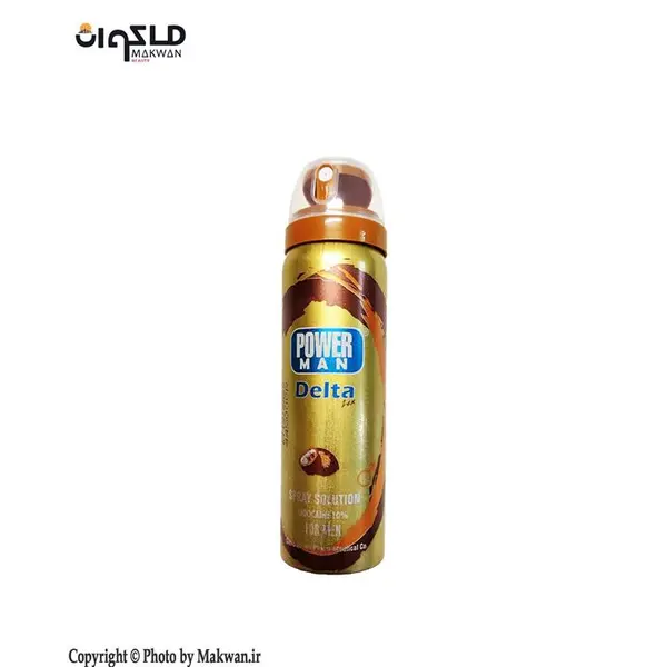 اسپری تاخیری پاورمن دلتا نارگیل حجم ۶۰ میل