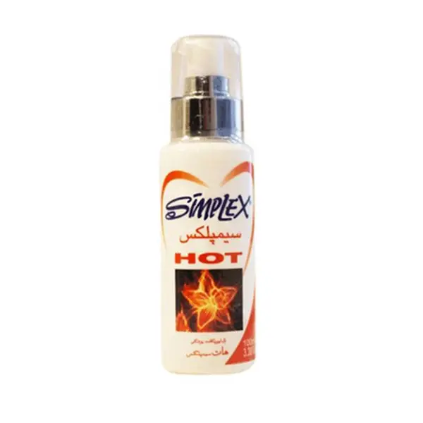 ژل لوبریکانت سیمپلکس مدل Hot حجم 100 میلی لیتر