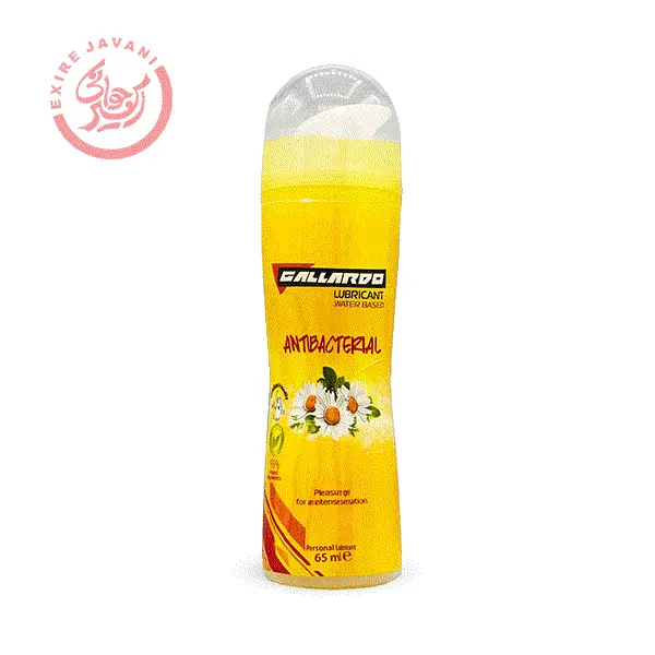 ژل آمیزشی روان کننده آنتی باکتریال گالاردو با عصاره طبیعی بابونه 65 میلی لیتر