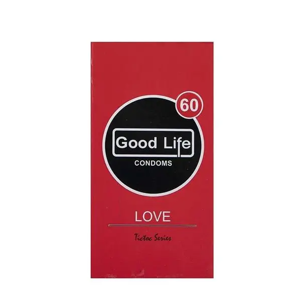 کاندوم گودلایف مدل Love بسته 12 عددی