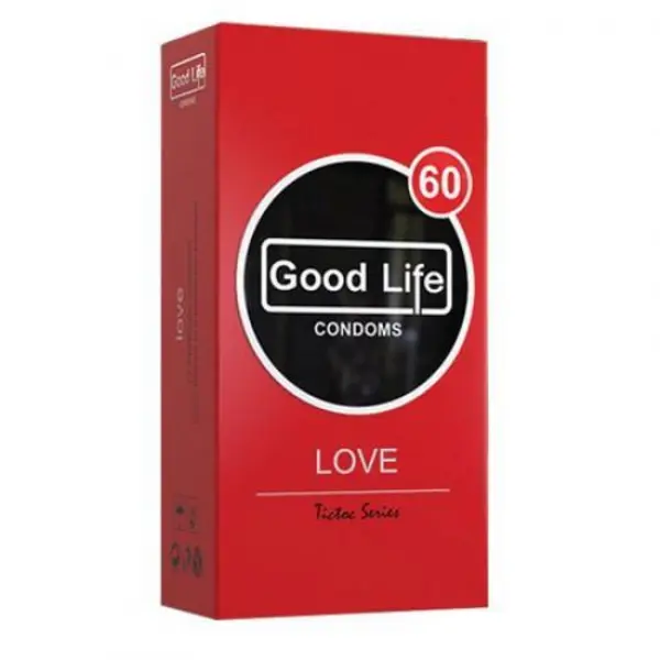 کاندوم گودلایف مدل Love بسته 12 عددی