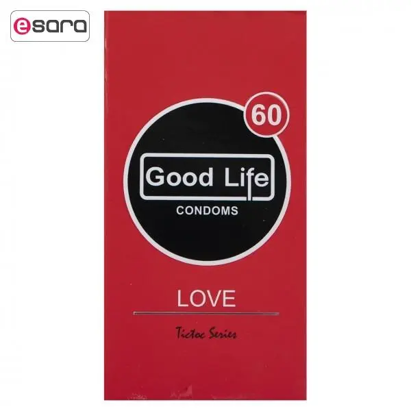 کاندوم گودلایف مدل Love بسته 12 عددی