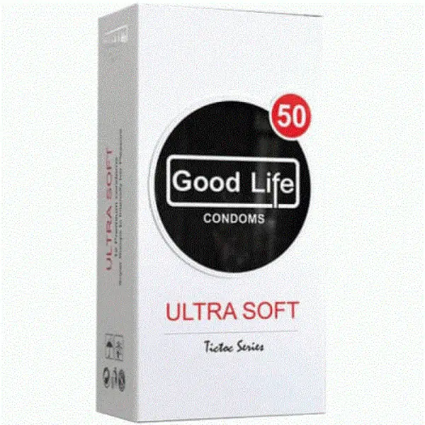 کاندوم گودلایف مدل Ultra Soft بسته 12 عددی