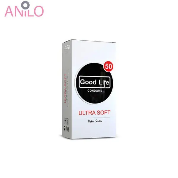 کاندوم گودلایف مدل Ultra Soft بسته 12 عددی