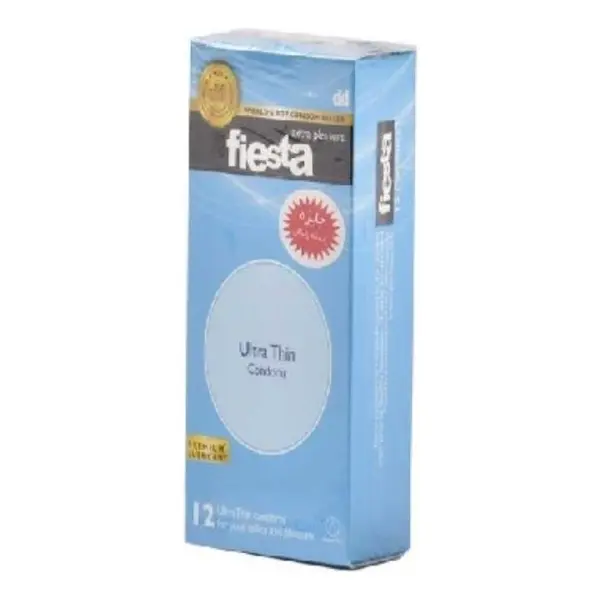 کاندوم نازک فیستا مدل Ultra Thin بسته 12 عددی