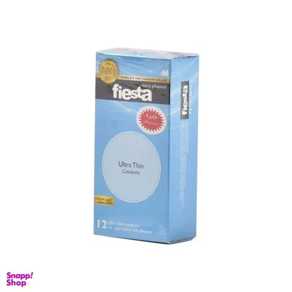 کاندوم نازک فیستا مدل Ultra Thin بسته 12 عددی