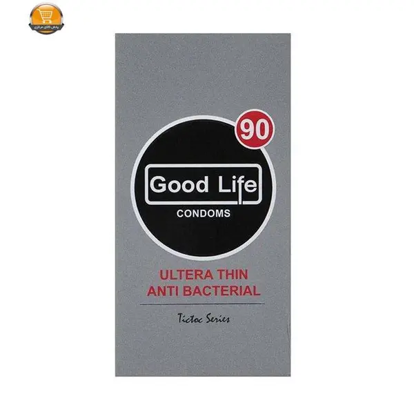 کاندوم گودلایف مدل Ultra Thin Anti Bacterial بسته 12 عددی