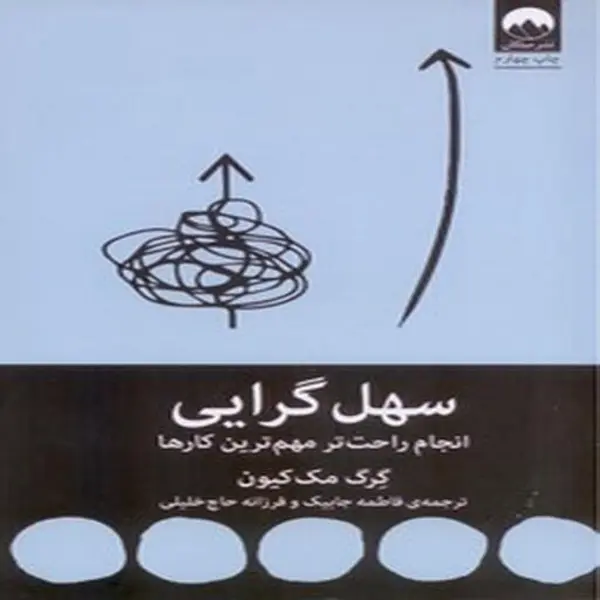کتاب سهل گرایی (انجام راحت تر مهم ترین کارها) انتشارات میلکان - 3