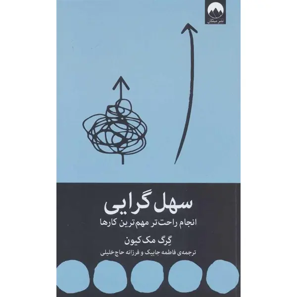 کتاب سهل گرایی (انجام راحت تر مهم ترین کارها) انتشارات میلکان - 4