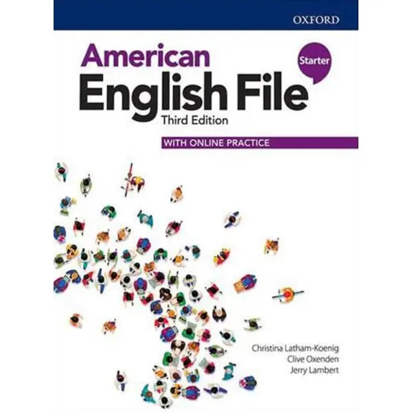 کتاب American English File starter ویرایش سوم اثر Christina Latham-Koenig انتشارات اکسفورد رحلی - 3