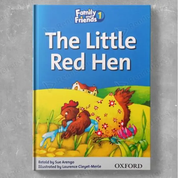 کتاب Family Readers 1: The Little Red Hen انتشارات Oxford - 2