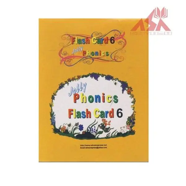 فلش کارت Jolly Phonics 6