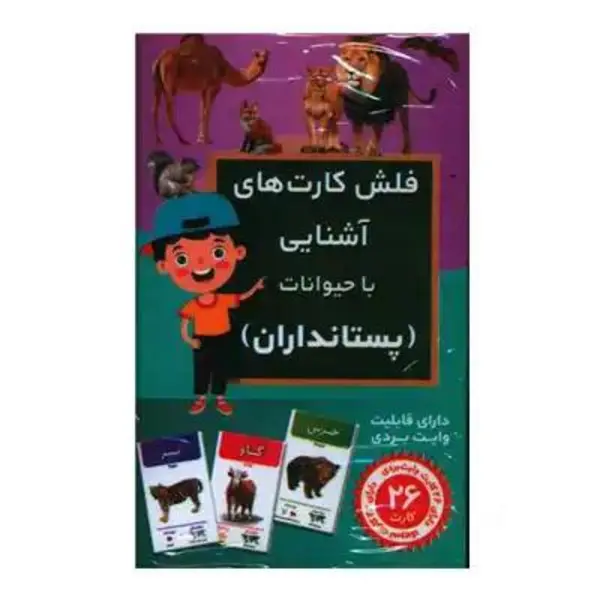 فلش کارت های آشنایی با حیوانات پستانداران انتشارات اندیشه کهن فلش کارت های آشنایی با حیوانات پستانداران انتشارات اندیشه کهن