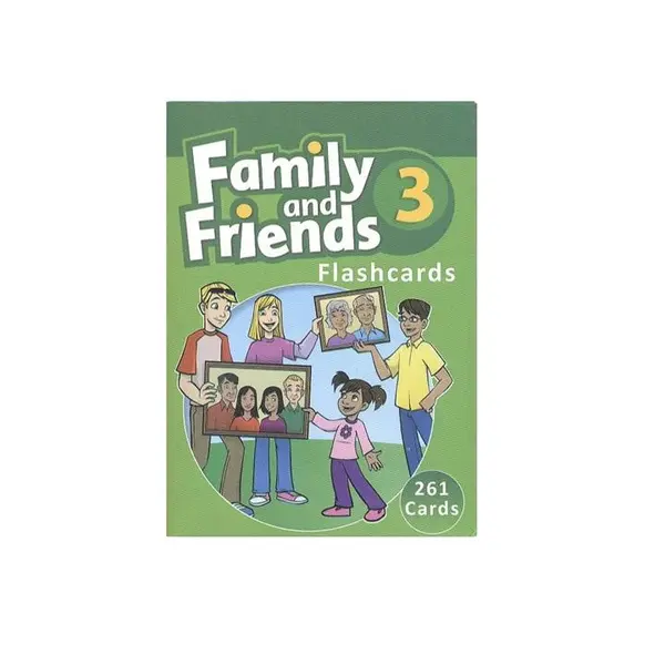 فلش کارت Family and Friends 3 انتشارات Oxford