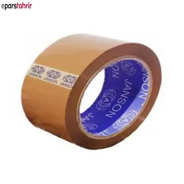 چسب پهن قهوه ای جانسون مدل 90 یارد کد 5J6 عرض 5 سانتیمتر بسته 6 عددی