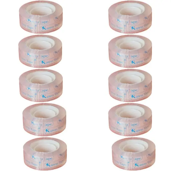 چسب نواری کارن کد 012 عرض 1.8 سانتی متر بسته 10 عددی