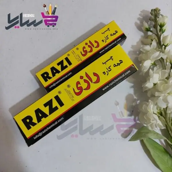 چسب همه کاره رازی مدل Allplast آلپلاست حجم 30 میلی لیتر یک عددی