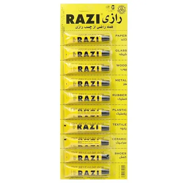 چسب مایع رازی مدل all purpose adhesive حجم 8 میلی لیتر یک عددی