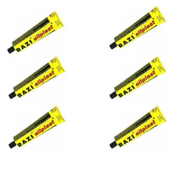 چسب مایع رازی مدل Allplast آلپلاست مجموعه 6 عددی