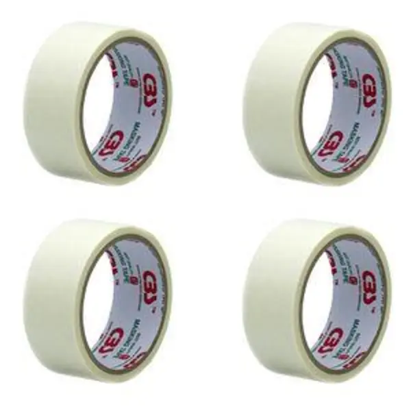 چسب کاغذی سی بی اس مدل JM1640 عرض 4 سانتی متر بسته 4 عددی