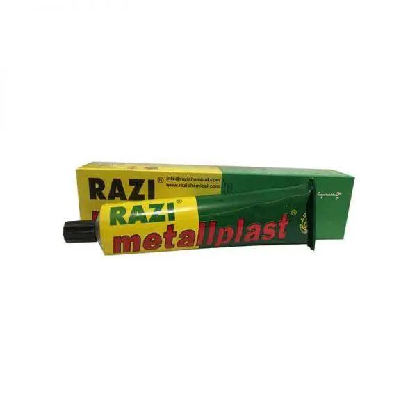 چسب رازی مدل Metallplast حجم 100 میلی لیتر یک عددی