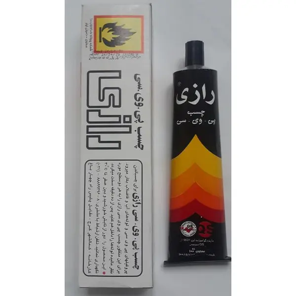چسب رازی مدل PVC حجم 100 میلی لیتر یک عددی