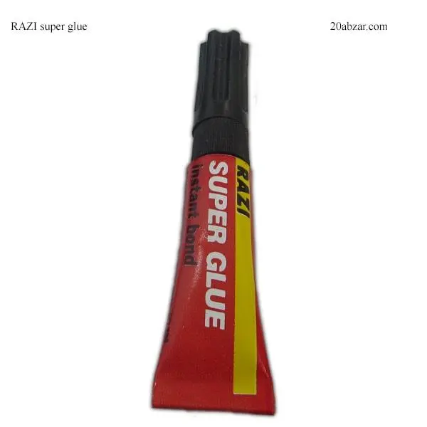 چسب قطره ای رازی مدل Super Glue حجم 3 میلی لیتر