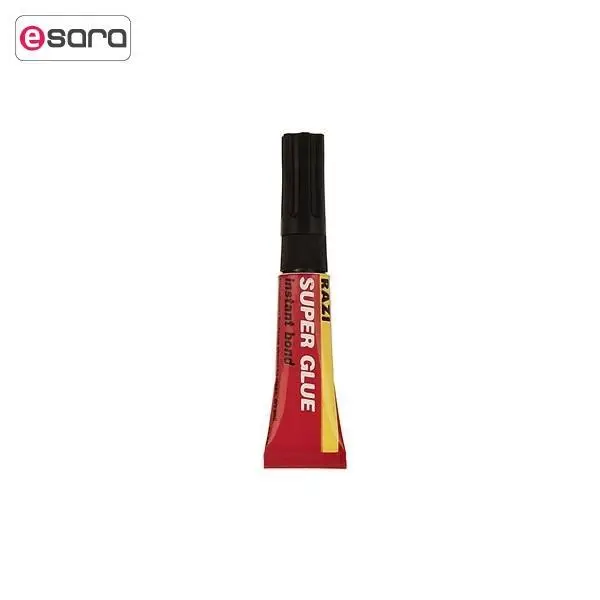 چسب قطره ای رازی مدل Super Glue حجم 3 میلی لیتر