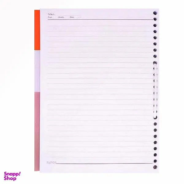 کاغذ کلاسوری پاپکو کد 009 بسته 100 عددی