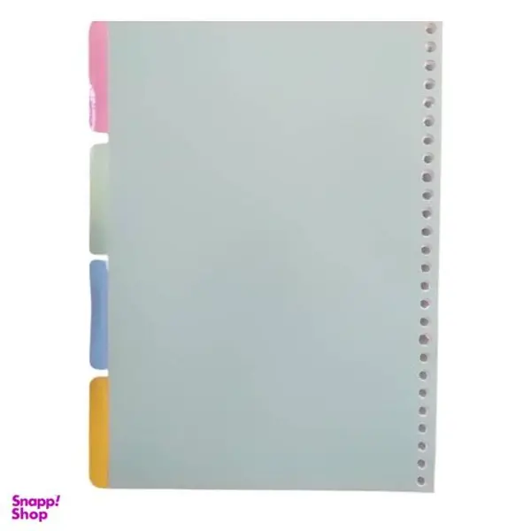 کاغذ کلاسوری مدل شقایق بسته 100 عددی