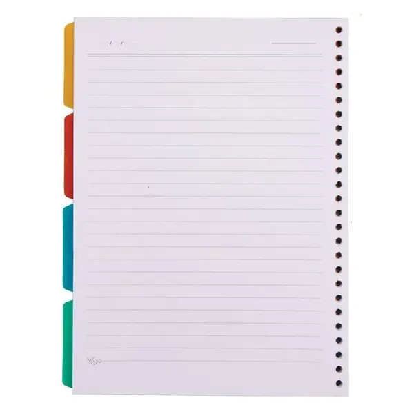 کاغذ کلاسور دوکادفتر بسته 100عددی