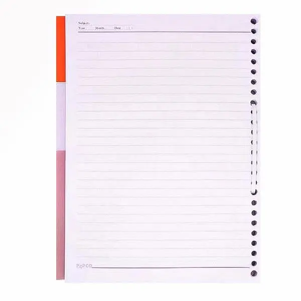 کاغذ کلاسور 100 برگ پاپکو مدل NB-606-SHFA