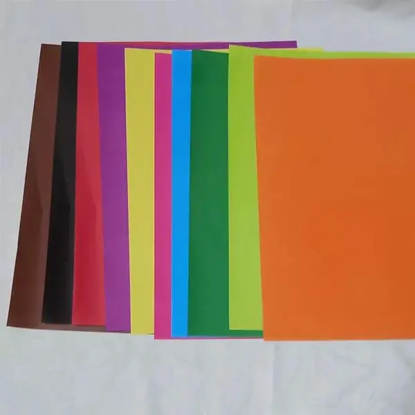 کاغذ رنگی 10 عددی 35*25 گلاسه تک رو