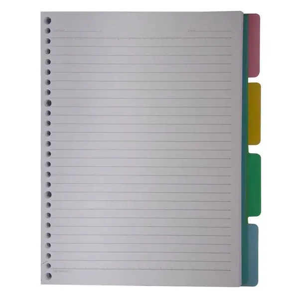کاغذ کلاسور کد 115 بسته 100 عددی