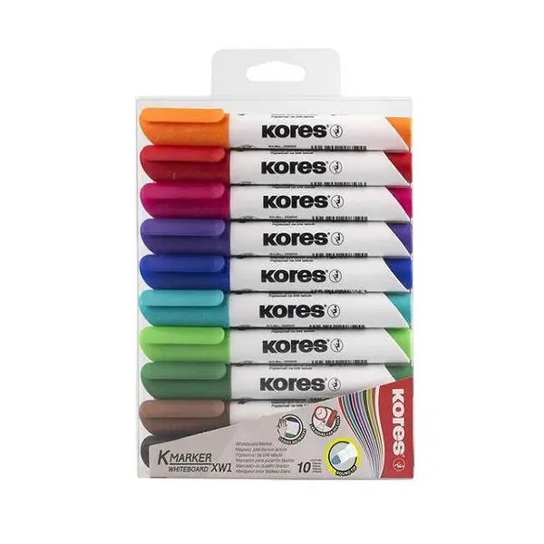 ماژیک وایت برد 6 رنگ کورس مدل K-Marker XW2