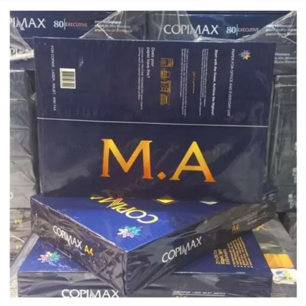 کاغذ A4 کپی مکس 80 گرمی 5 بسته 500 عددی