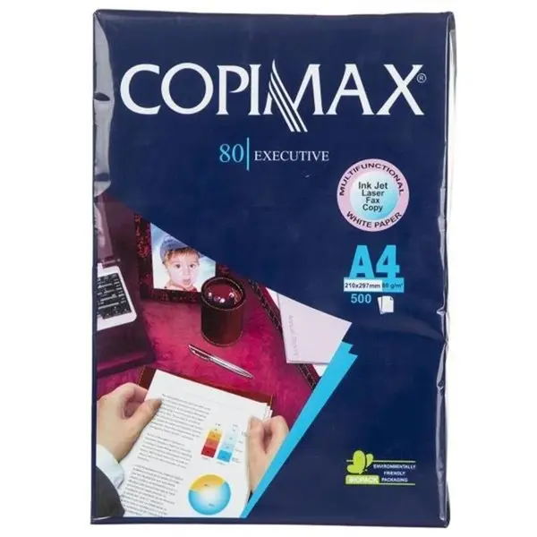 کاغذ A4 کپی مکس 80 گرمی 5 بسته 500 عددی