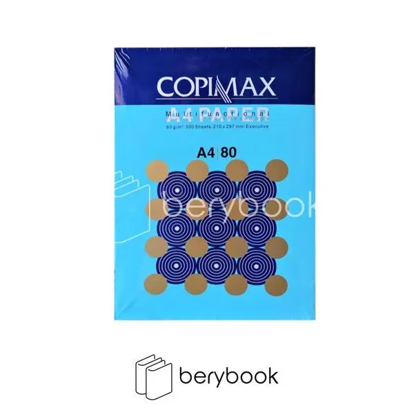 کاغذ A4 کپی مکس 80 گرمی 5 بسته 500 عددی