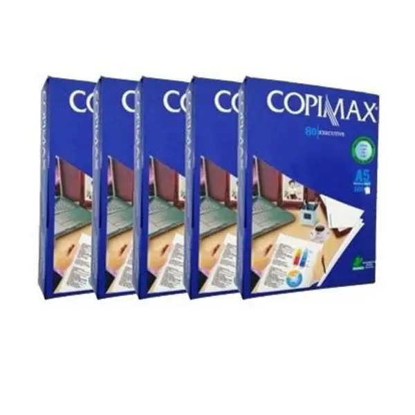 کاغذ A5 بسته 2500 عددی کپی مکس (5 بسته 500 تایی) گرماژ 80