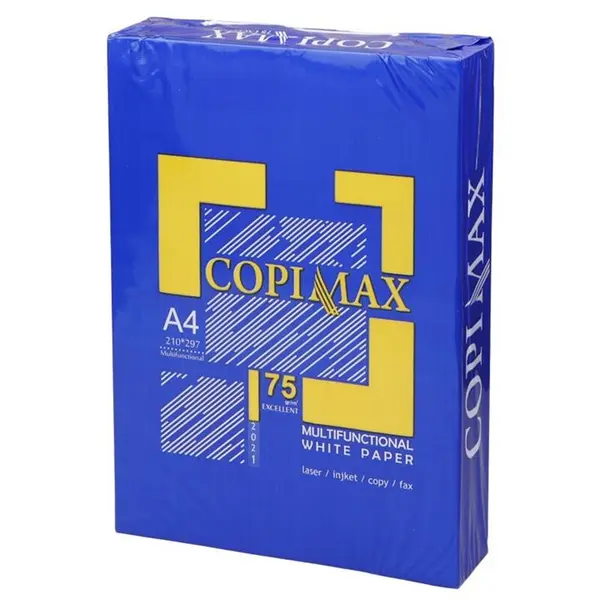 کاغذ COPIMAX 75g A4 نوین کاغذ شیراز بسته ۵۰۰ عددی - 4