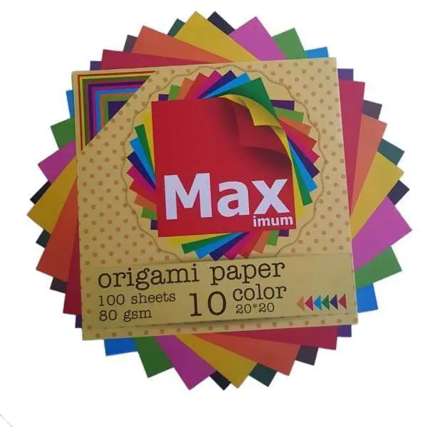 کاغذ اوریگامی کد k1010 بسته 100 عددی کاغذ اوریگامی کد k1010 بسته 100 عددی