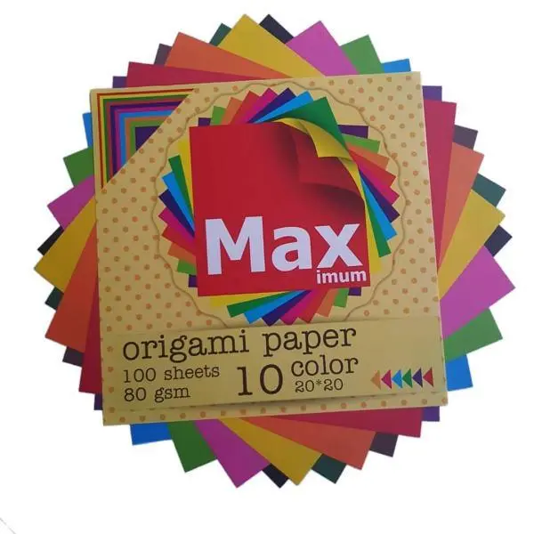 کاغذ اوریگامی کد k1010 بسته 100 عددی