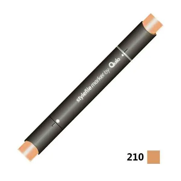 ماژیک راندو دوسر کوییلو مدل Stylefile کد 210 Potato Brown - 2