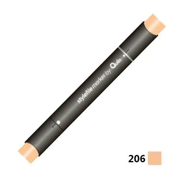 ماژیک راندو دوسر کوییلو مدل Stylefile کد 206 Rose Beige