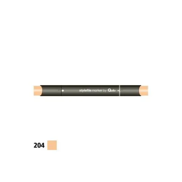 ماژیک راندو دوسر کوییلو مدل Stylefile کد 204 Reddish Yellow