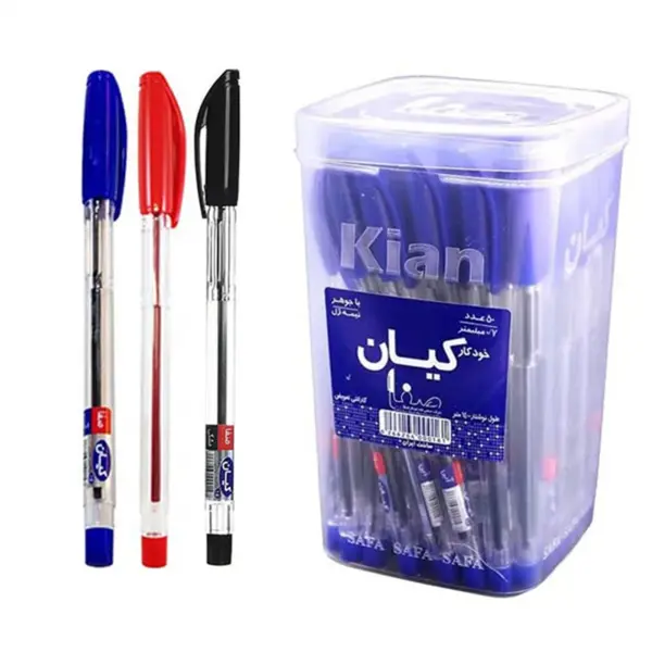 خودکار کیان نوک 0.7  میل  بسته 50 عددی